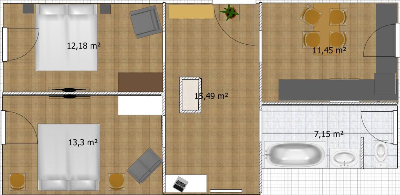 Lackenbauer Apartment Muggenau ภายนอก รูปภาพ